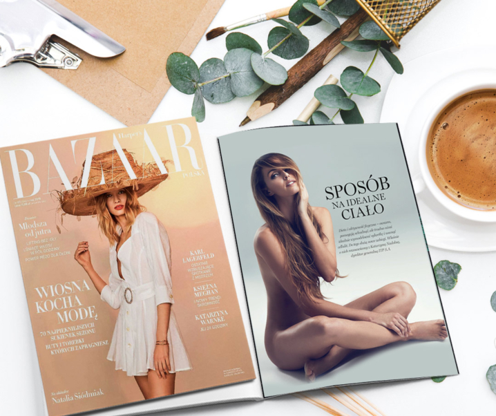 Sposób na idealne ciało Harper’s Bazaar – maj 2019